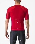 CASTELLI Cyklistický dres s krátkým rukávem - AERO RACE 7.0 - červená