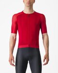 CASTELLI Cyklistický dres s krátkým rukávem - AERO RACE 7.0 - červená