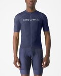 CASTELLI Cyklistický dres s krátkým rukávem - PROLOGO LITE - modrá