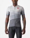 CASTELLI Cyklistický dres s krátkým rukávem - ORIZZONTE - šedá