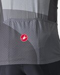 CASTELLI Cyklistický dres s krátkým rukávem - ORIZZONTE - šedá
