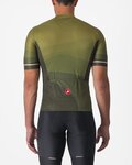 CASTELLI Cyklistický dres s krátkým rukávem - ORIZZONTE - zelená