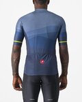 CASTELLI Cyklistický dres s krátkým rukávem - ORIZZONTE - modrá