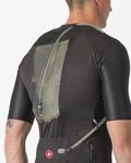 CASTELLI Cyklistický dres s krátkým rukávem - UNLIMITED PRO - antracitová