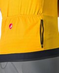 CASTELLI Cyklistický dres s krátkým rukávem - UNLIMITED ENDURANCE - žlutá