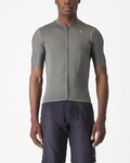 CASTELLI Cyklistický dres s krátkým rukávem - UNLIMITED ENTRATA - šedá