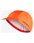CASTELLI Cyklistická čepice - ROSSO CORSA 2 - oranžová