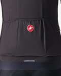 CASTELLI Cyklistický dres s krátkým rukávem - ESPRESSO W - antracitová