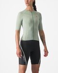 CASTELLI Cyklistický dres s krátkým rukávem - VELOCISSIMA 2 - světle zelená