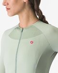 CASTELLI Cyklistický dres s krátkým rukávem - VELOCISSIMA 2 - světle zelená