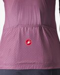 CASTELLI Cyklistický dres s krátkým rukávem - SALITA - bordó