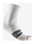 CASTELLI Cyklistické ponožky klasické - ESPRESSO W - ivory