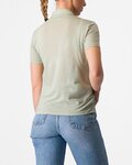 CASTELLI polokošile - MERINO W POLO - zelená