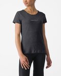 CASTELLI Cyklistické triko s krátkým rukávem - CLASSICO W TEE - černá