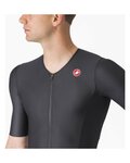 CASTELLI Cyklistická kombinéza - SANREMO ULTRA SPEEDSUIT - černá
