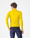 CASTELLI Cyklistická zateplená bunda - PERFETTO AIR - žlutá