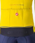 CASTELLI Cyklistická zateplená bunda - PERFETTO AIR - žlutá