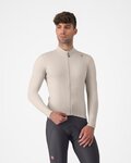 CASTELLI Cyklistický dres s dlouhým rukávem zimní - ESPRESSO THERMAL - šedá