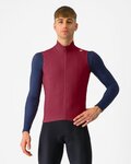 CASTELLI Cyklistická vesta - ESPRESSO VEST - bordó