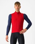 CASTELLI Cyklistická vesta - ESPRESSO VEST - červená