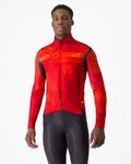 CASTELLI Cyklistická zateplená bunda - PERFETTO LTD ROS 2 - červená