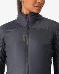 CASTELLI Cyklistická zateplená bunda - FLY DIRECT W - černá