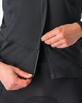 CASTELLI Cyklistická zateplená bunda - PERFETTO AIR W - černá