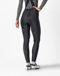 CASTELLI Cyklistické kalhoty dlouhé s laclem - ESPRESSO DT W - černá