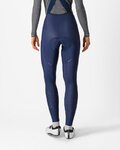 CASTELLI Cyklistické kalhoty dlouhé s laclem - ESPRESSO DT W - modrá