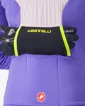 CASTELLI Cyklistická zateplená bunda - UNLIMITED W - růžová/fialová