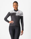 CASTELLI Cyklistický dres s dlouhým rukávem zimní - UNLIMITED THERMAL 2 W - černá