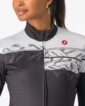 CASTELLI Cyklistický dres s dlouhým rukávem zimní - UNLIMITED THERMAL 2 W - černá