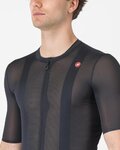 CASTELLI Cyklistický dres s krátkým rukávem - A/C - černá