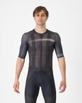 CASTELLI Cyklistický dres s krátkým rukávem - CLIMBER´S A/C - černá