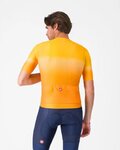 CASTELLI Cyklistický dres s krátkým rukávem - UPF - oranžová