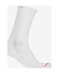 CASTELLI Cyklistické ponožky klasické - A/C 18 - bílá