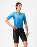 CASTELLI Cyklistické kalhoty krátké s laclem - A/C W - černá