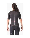 CASTELLI Cyklistický dres s krátkým rukávem - AERO PRO 8S - černá