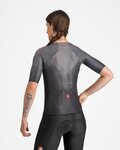 CASTELLI Cyklistický dres s krátkým rukávem - A/C W - černá