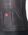 CASTELLI Cyklistický dres s krátkým rukávem - A/C W - černá