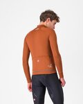 CASTELLI Cyklistická větruodolná bunda - DO.DI.CI. - hnědá
