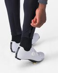 CASTELLI Cyklistické kalhoty dlouhé s laclem - POLARE 4 - černá