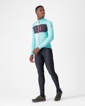 CASTELLI Cyklistické kalhoty dlouhé s laclem - UNLIMITED - černá