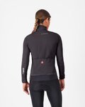 CASTELLI Cyklistická zateplená bunda - ALPHA 150 W - černá