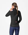 CASTELLI Cyklistická zateplená bunda - ESPRESSO AIR W - černá
