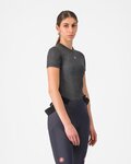 CASTELLI Cyklistické triko s krátkým rukávem - MEDIO BASE LAYER W - šedá
