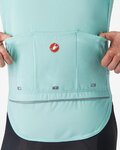 CASTELLI Cyklistická zateplená bunda - PERFETTO ROS 3 - světle modrá