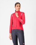 CASTELLI Cyklistická zateplená bunda - PERFETTO ROS 3 W - červená