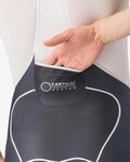 CASTELLI Cyklistické kalhoty krátké s laclem - AERO RACE S KIT - černá