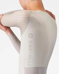 CASTELLI Cyklistická kombinéza - BODY PAINT V TT - ivory/šedá